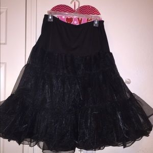 Costume fluffy skirt